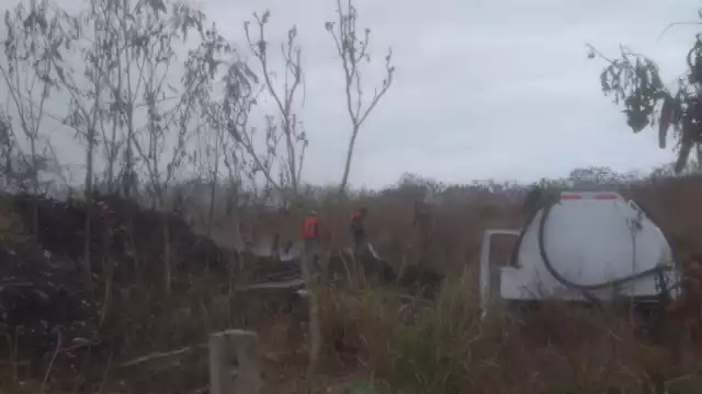 El incendio en el basurero de Umán cumple su cuarto día sin que se logre controlar