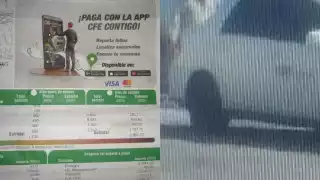 A través de su cuenta de Facebook compartió la foto, la cual poco se alcanza a reconocer al trabajador