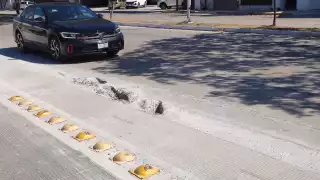 Las obras afectan los trabajos de repavimentación de prolongación Paseo Montejo con un costo de 19.8
millones de pesos