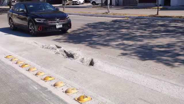 Las obras afectan los trabajos de repavimentación de prolongación Paseo Montejo con un costo de 19.8
millones de pesos