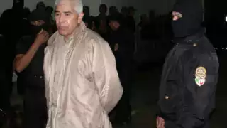 Caro Quintero, durante su estancia en el penal de Puente Grande