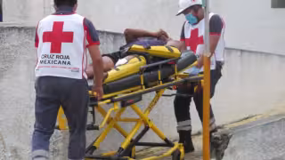 El incidente ocurrió alrededor de las 16:00 horas Foto: Carlos Euán