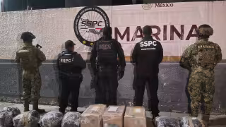 ¡Golpe al crimen organizado! Aseguran en Baja California 150 kilos de metanfetamina