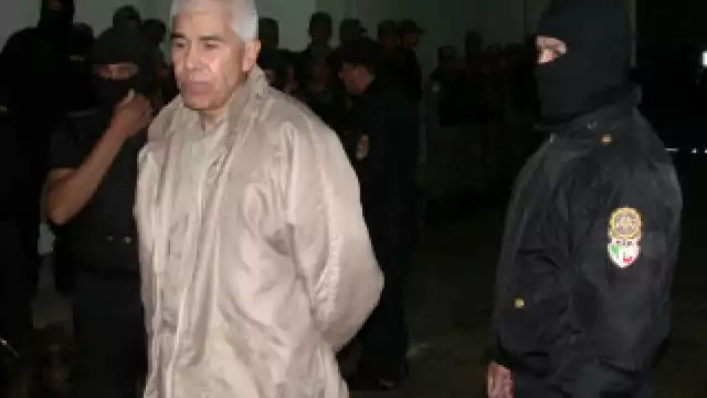 Caro Quintero, durante su estancia en el penal de Puente Grande