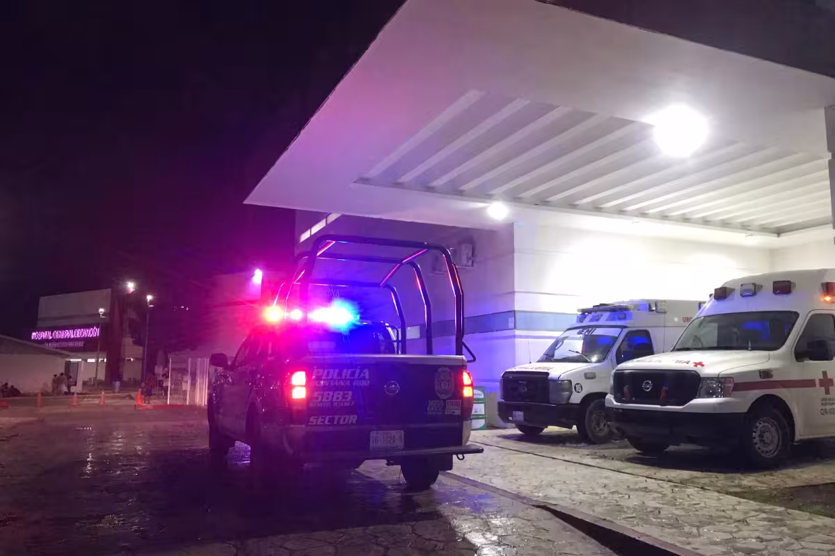 Hombre herido con un arma de fuego en Cancún es trasladado a un ...