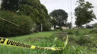 En el lugar y zonas aledañas se montó un operativo con elementos policiales