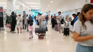 Los pasajeros tuvieron que esperar más de dos horas para despegar