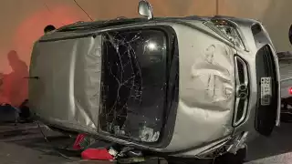 Autoridades de Campeche catalogaron el auto como pérdida total