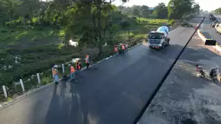 Carretera Macuspana–Escárcega avanza 84% en Campeche; beneficiará a más de 760 mil habitantes