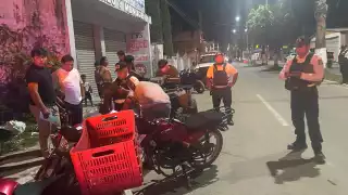 Decomisan 10 motocicletas  durante operativo nocturno en Escárcega