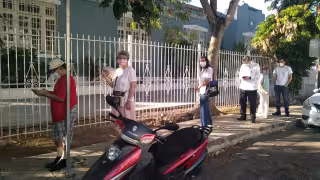 El Monseñor invitó a los ciudadanos a emitir su voto