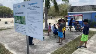 Ciudadanos de colonias como Mulsay y Los Héroes llegaron desde temprano al parque sin saber que se pospuso la apertura