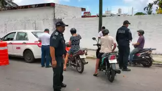 Cerca de 20 vehículos en Cozumel terminan en el corralón