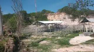 Las naves y el domo sólo entraban en funciones una vez al año, lo demás quedó en el olvido, como las oficinas