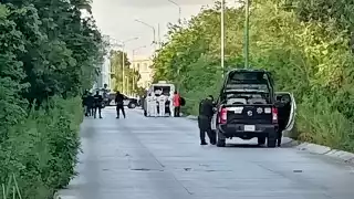 En el primer caso, fue en la entrada a esta popular colonia ubicada al norponiente de la ciudad