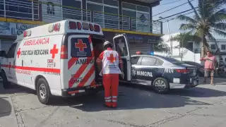 Vecinos de la accidentada resguardaron la bicicleta para evitar que se la llevaran al corralón