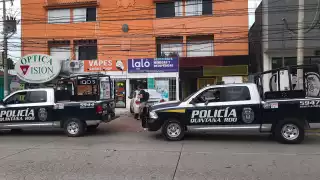 Las patrullas acudieron al lugar de los hechos