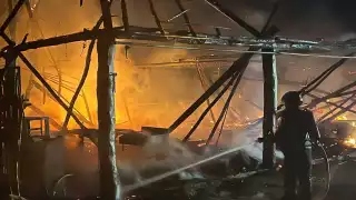 Existe la posibilidad de que el incendio haya sido provocado