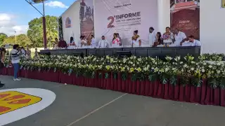 El evento se realizó en el domo deportivo de la colonia Miraflores