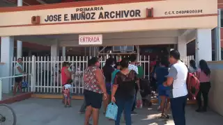 Las clases fueron suspendidas por el robo que sufrieron