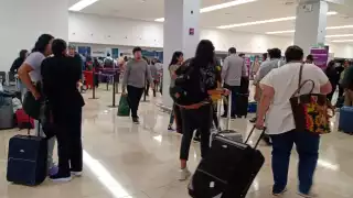 Son 88 vuelos de entrada y salida programados para este lunes desde Mérida