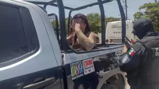 Una riña entre mujeres dejó un saldo de cuatro personas detenidas, una de ellas lesionada de la nariz