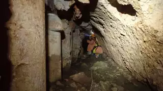 Hallan una cascada subterránea en Santa Elena, Yucatán
