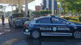 La Policía de Ciudad del Carmen arribó para tomar nota del hecho