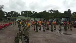 El paso de Grace en el municipio ha provocado intensas lluvias y fuertes vientos