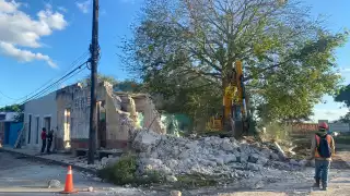 Hoy se inició con la demolición de la primera casa
