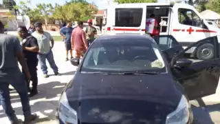 Una mujer resultó lesionada tras el incidente