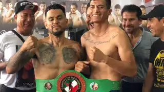 Boxeadores de Cancún se ven las caras a un día de su pelea en el Caribe Mexicano