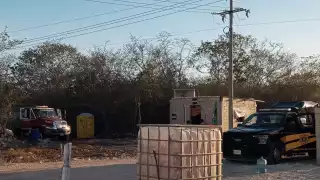 En cuestión de minutos toda la maquinaría estaba envuelta en llamas