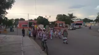 Realizan misa de procesión de la Virgen de Guadalupe en Chocholá