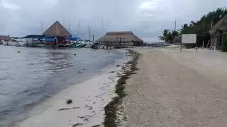 El mal clima desmotivó a los bañistas para visitarlas