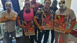 Anuncian función de lucha libre en el Poliforum Zamná de Mérida