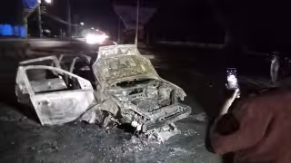 Algunos aseguran que el incendio fue provocado por unos hombres