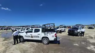 Campeche refuerza seguridad con 91 nuevas unidades policiales: patrullas, motos y cuatrimotos 