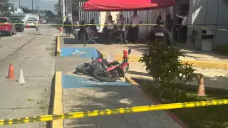 Los elementos policiacos recibieron el reporte de detonaciones de arma de fuego