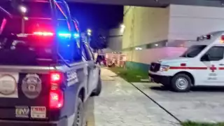 La joven tuvo que ser trasladada al hospital