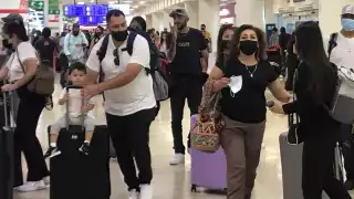 Algunos turistas se quejaron de los elevados costos para viajar hacia Cancún en época decembrina