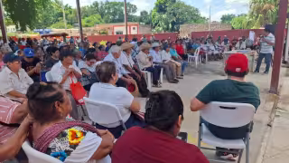 Ejidatarios de Pomuch frenan obras de Energía Mayakan por disputa de 30 millones de pesos