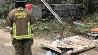 ADO en Cancún indicó que no darán información sobre si están en contacto con los familiares de los pasajeros hospitalizados