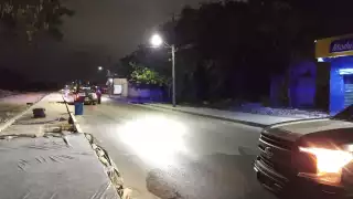 Sobre esta carretera apareció el cadáver