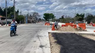 Las adecuaciones viales afectan el tráfico en la zona