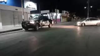 La denuncia generó la movilización de elementos de la Dirección de Seguridad Pública se llevó a cabo cerca de la medianoche del jueves