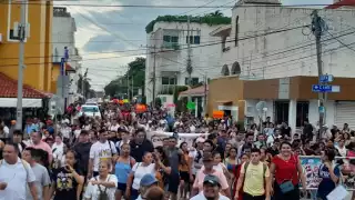 Marchan por las 40 horas