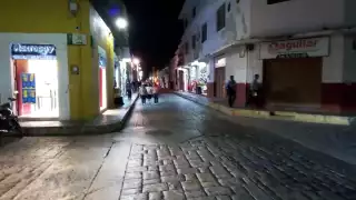 El Centro Histórico de Campeche luce sin vendedores ambulantes sobre la calle 53