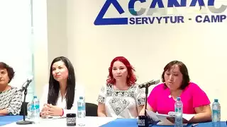  En Campeche, aspirante a ministra exhorta a votar por jueces honestos y preparados