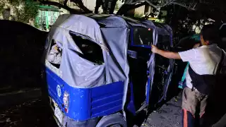 Mototaxistas se movilizan contra presunto ladrón de parabrisas en Villas del Mar 3